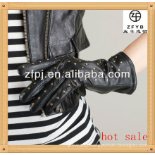 Good quality ladies soft Baoding leather gloves